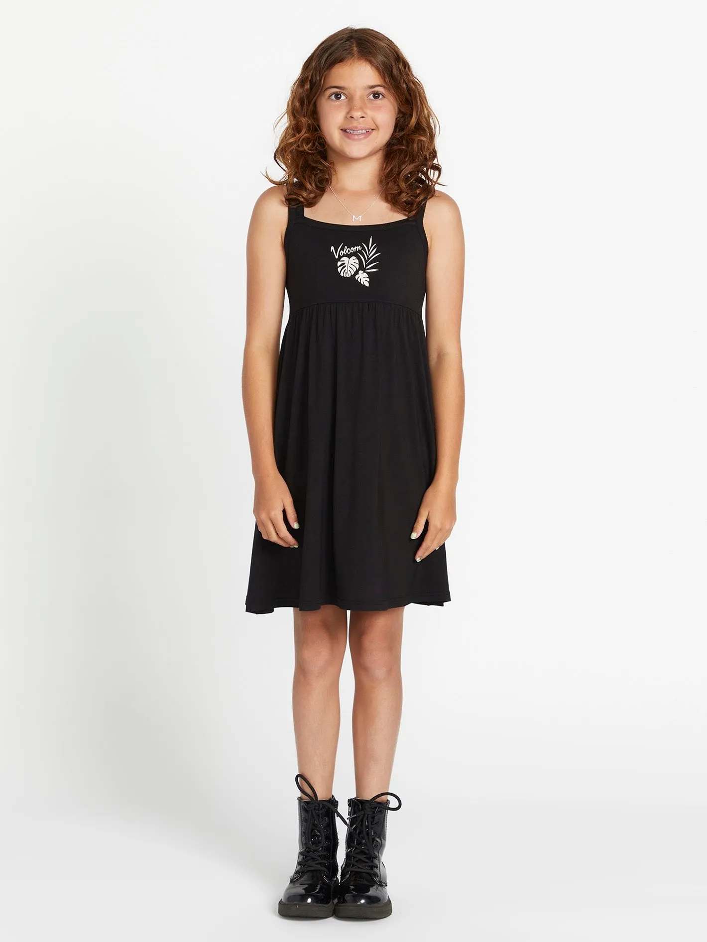 Girls Oceanica Dress - Black