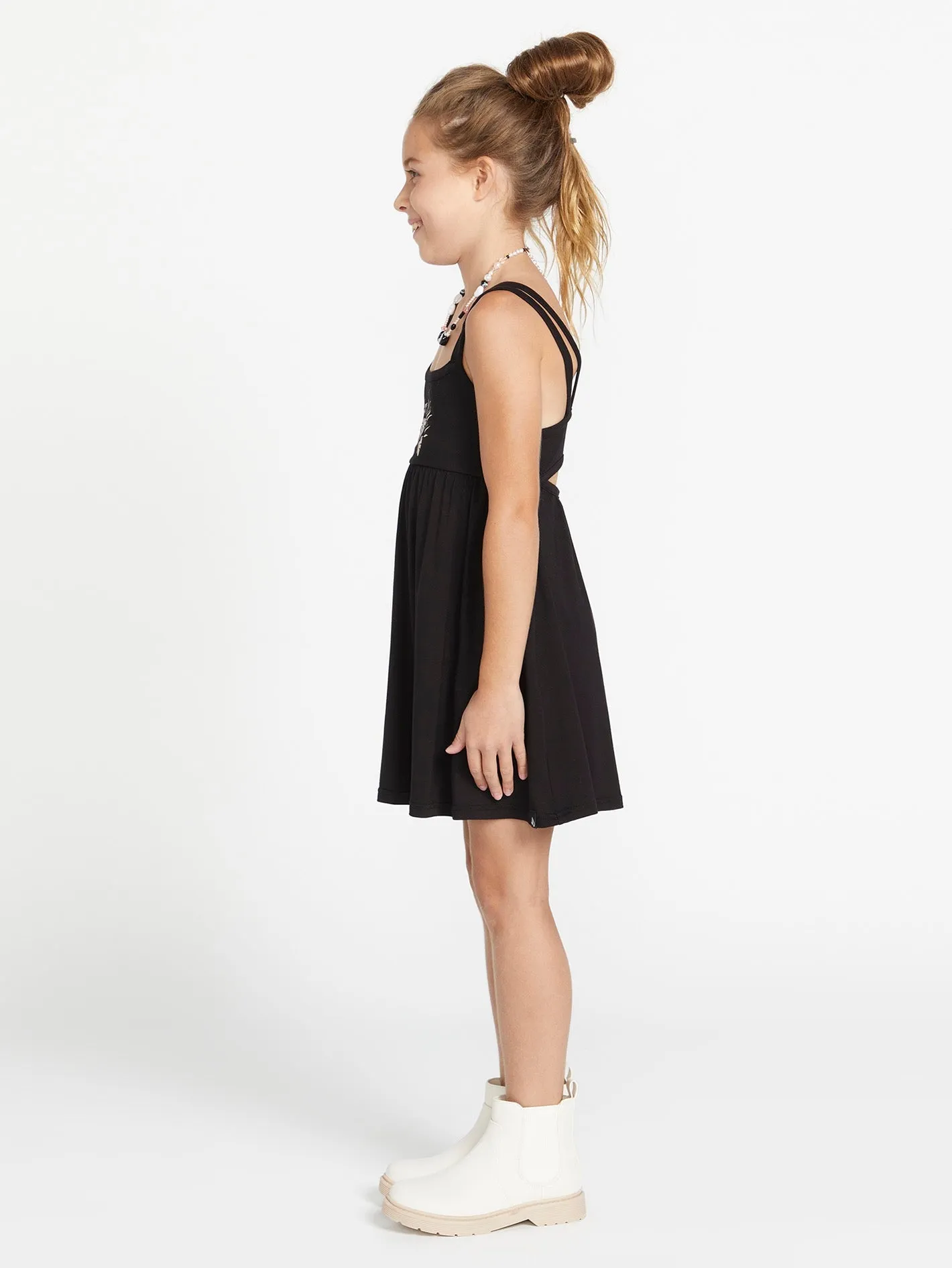 Girls Oceanica Dress - Black