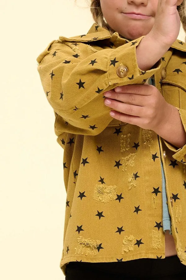 GIRLS STAR JACKET