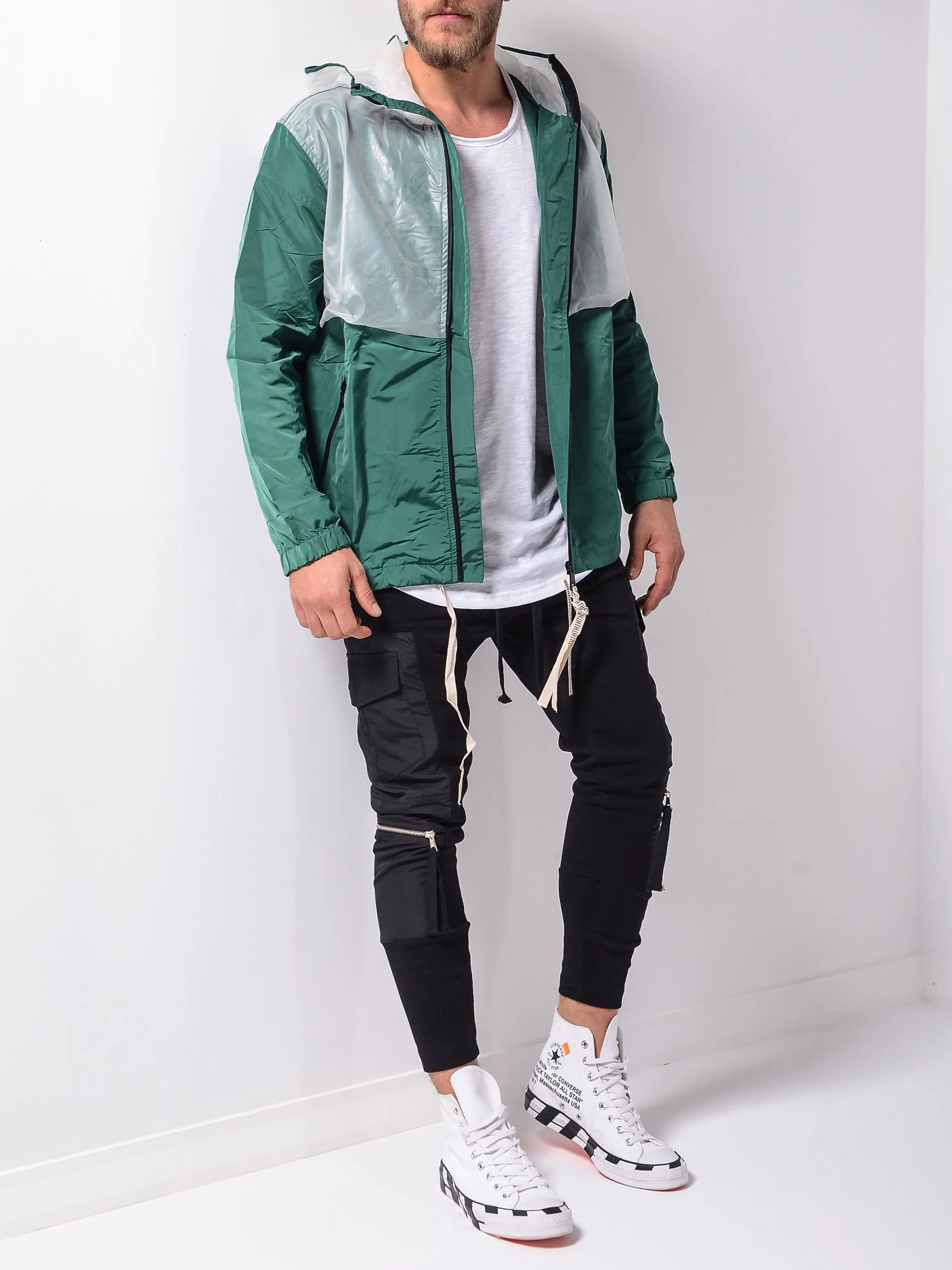 Green Raincoat - Green