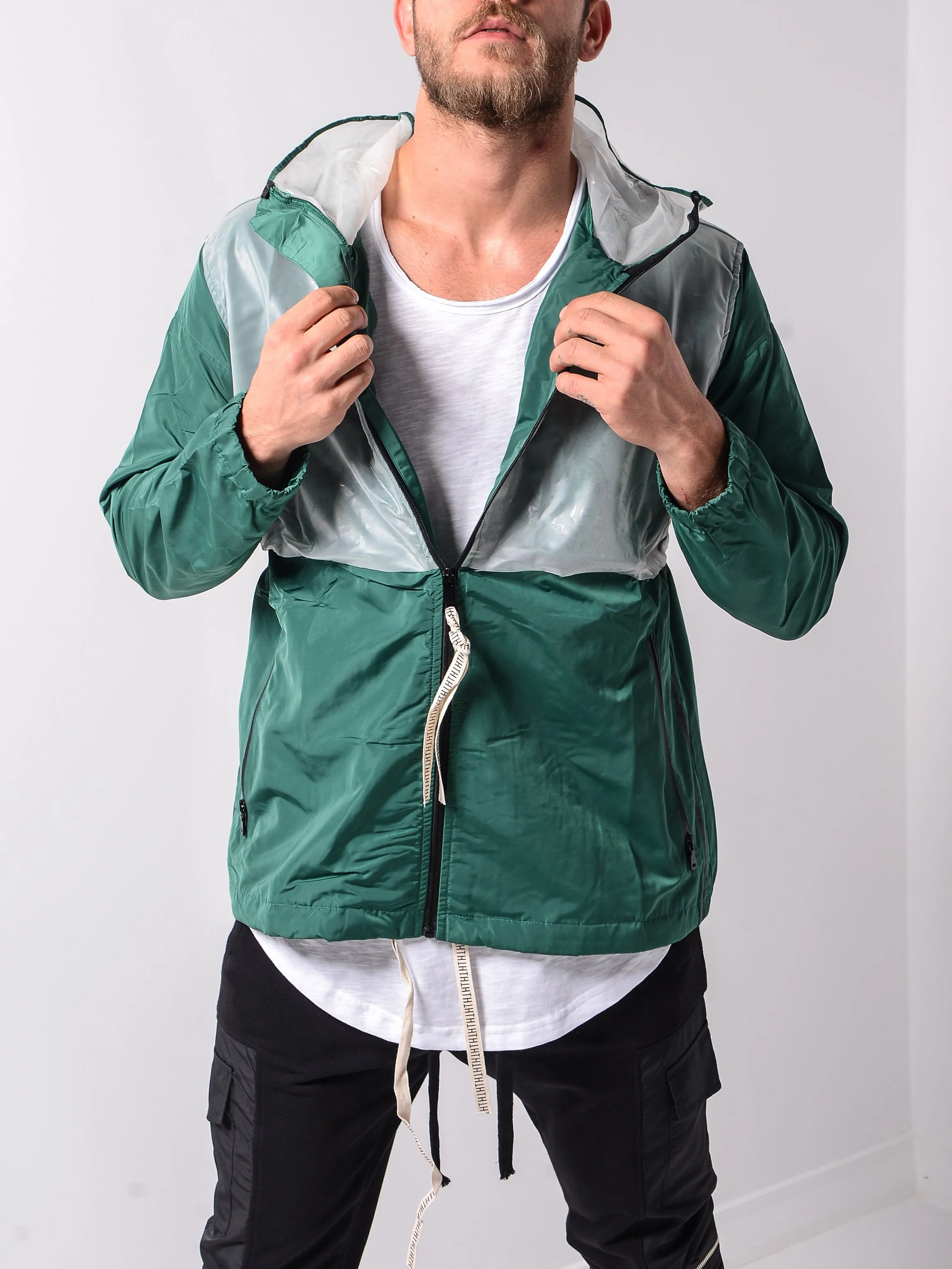 Green Raincoat - Green