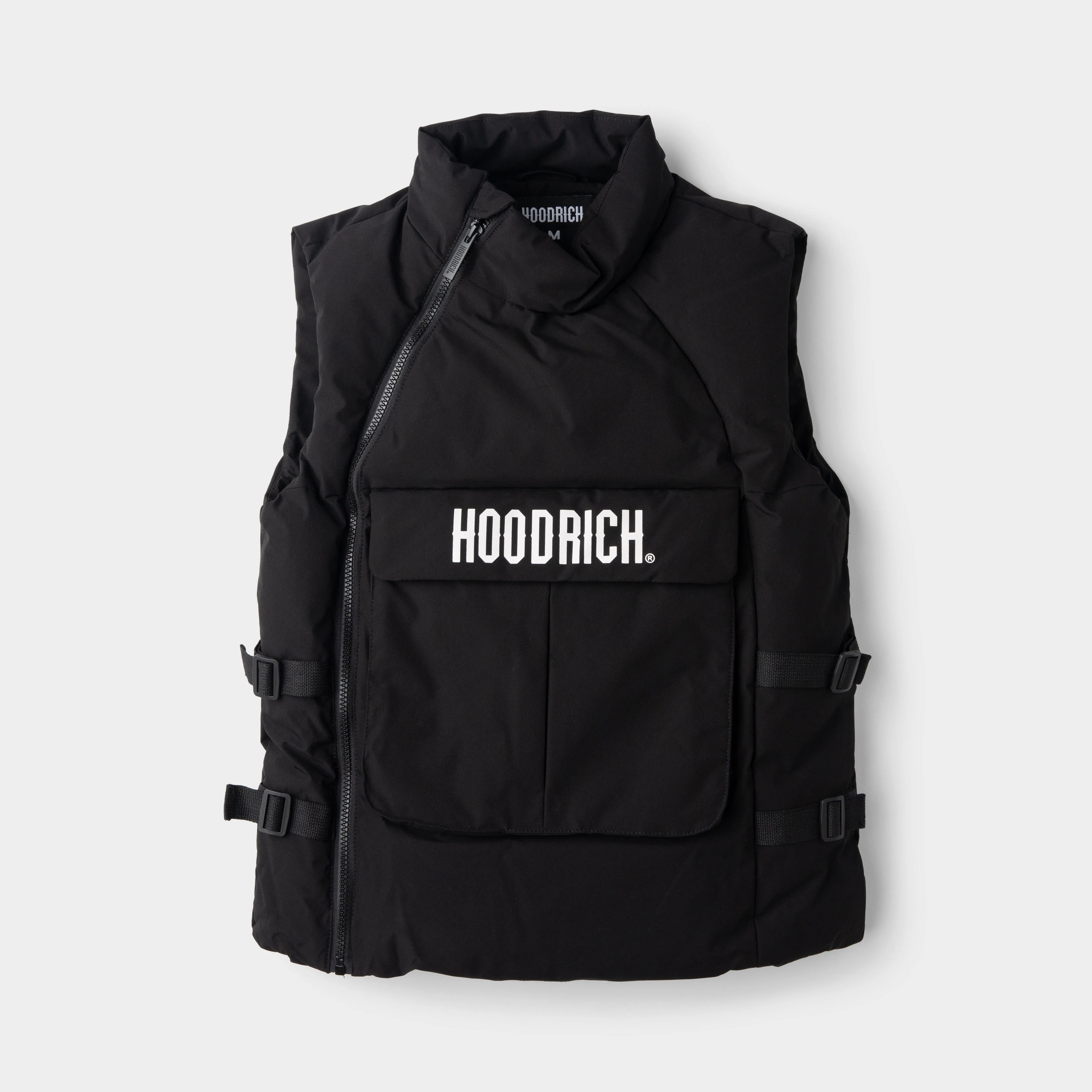 Hoodrich Junior Boys Observe V2 Gilet Black / White