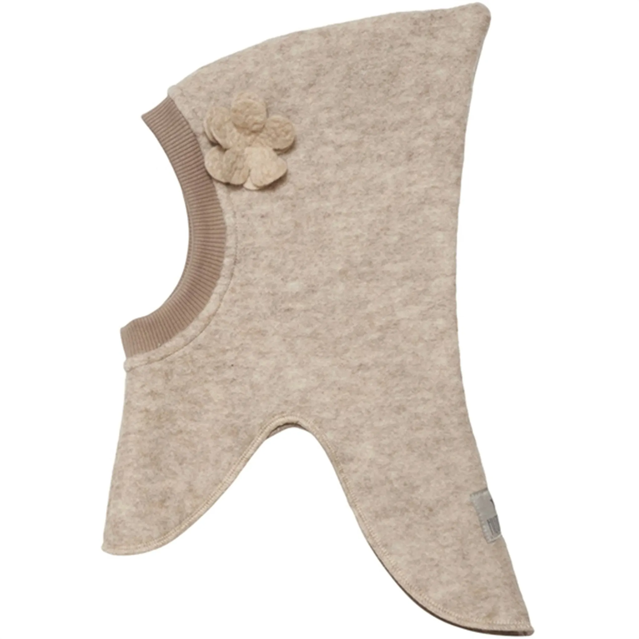 Huttelihut Balaclava Flower Wool Sand