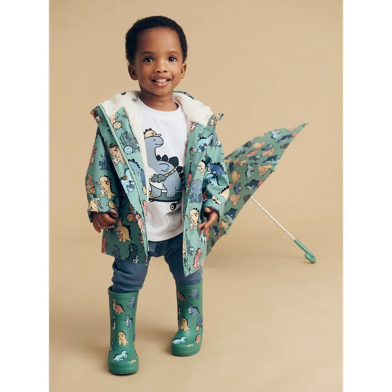 Huxbaby Dino Band Raincoat