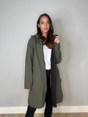 Ilse Jacobsen Rain 128 Raincoat in Army Green