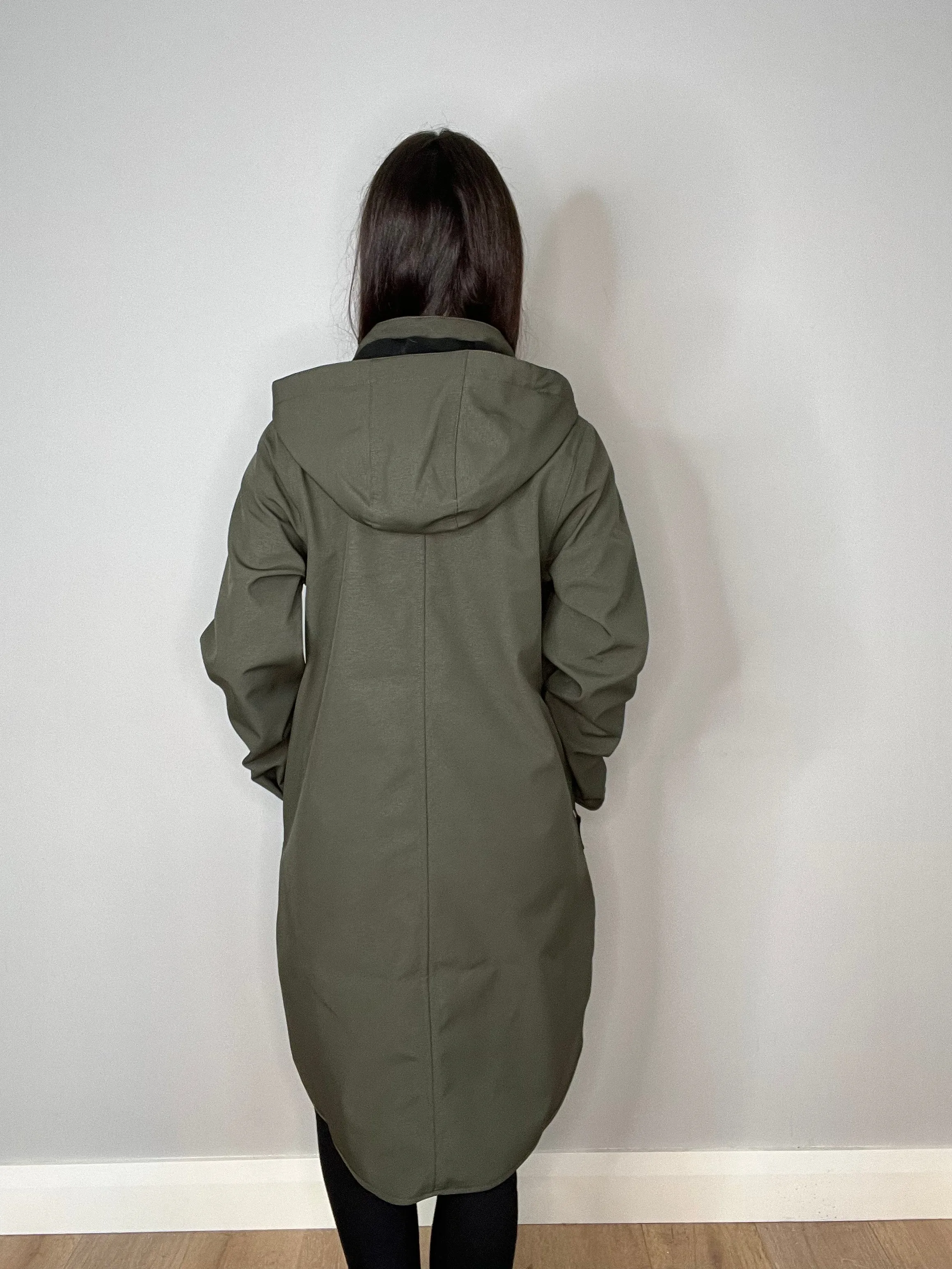 Ilse Jacobsen Rain 128 Raincoat in Army Green