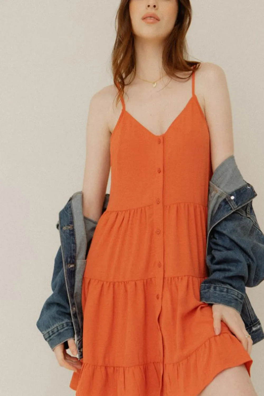 Ineffable Orange Dress