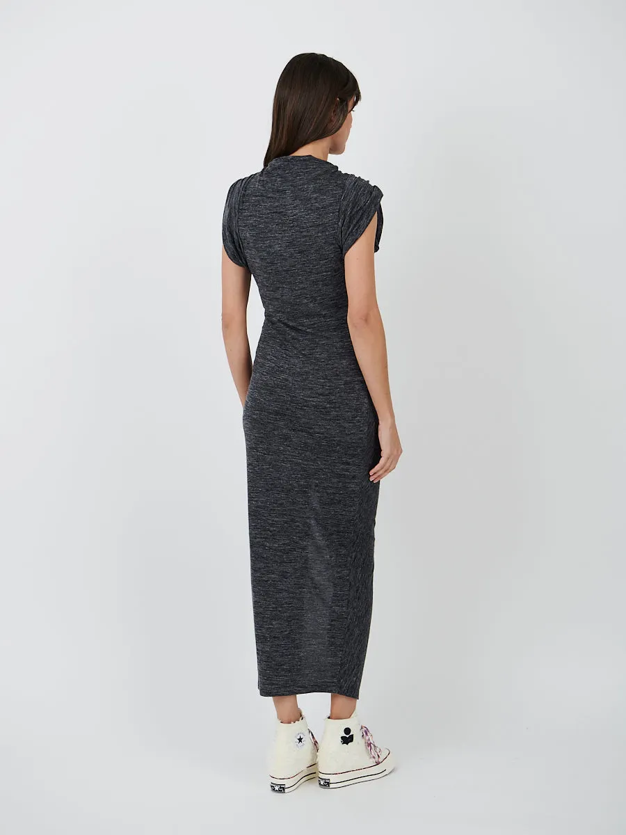 Isabella Dress in Anthracite