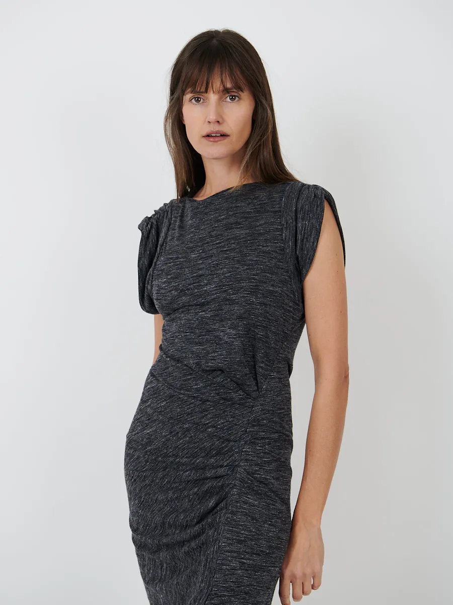 Isabella Dress in Anthracite