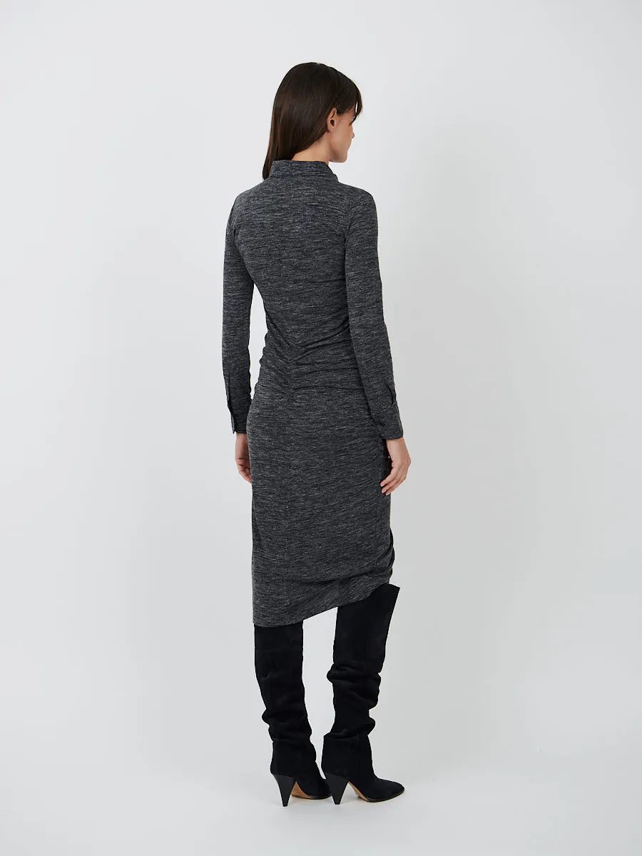 Ivalia Dress in Anthracite