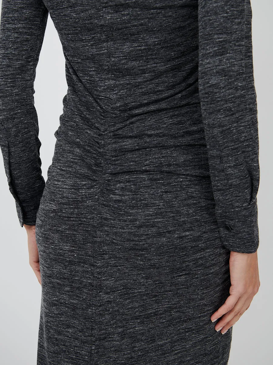 Ivalia Dress in Anthracite