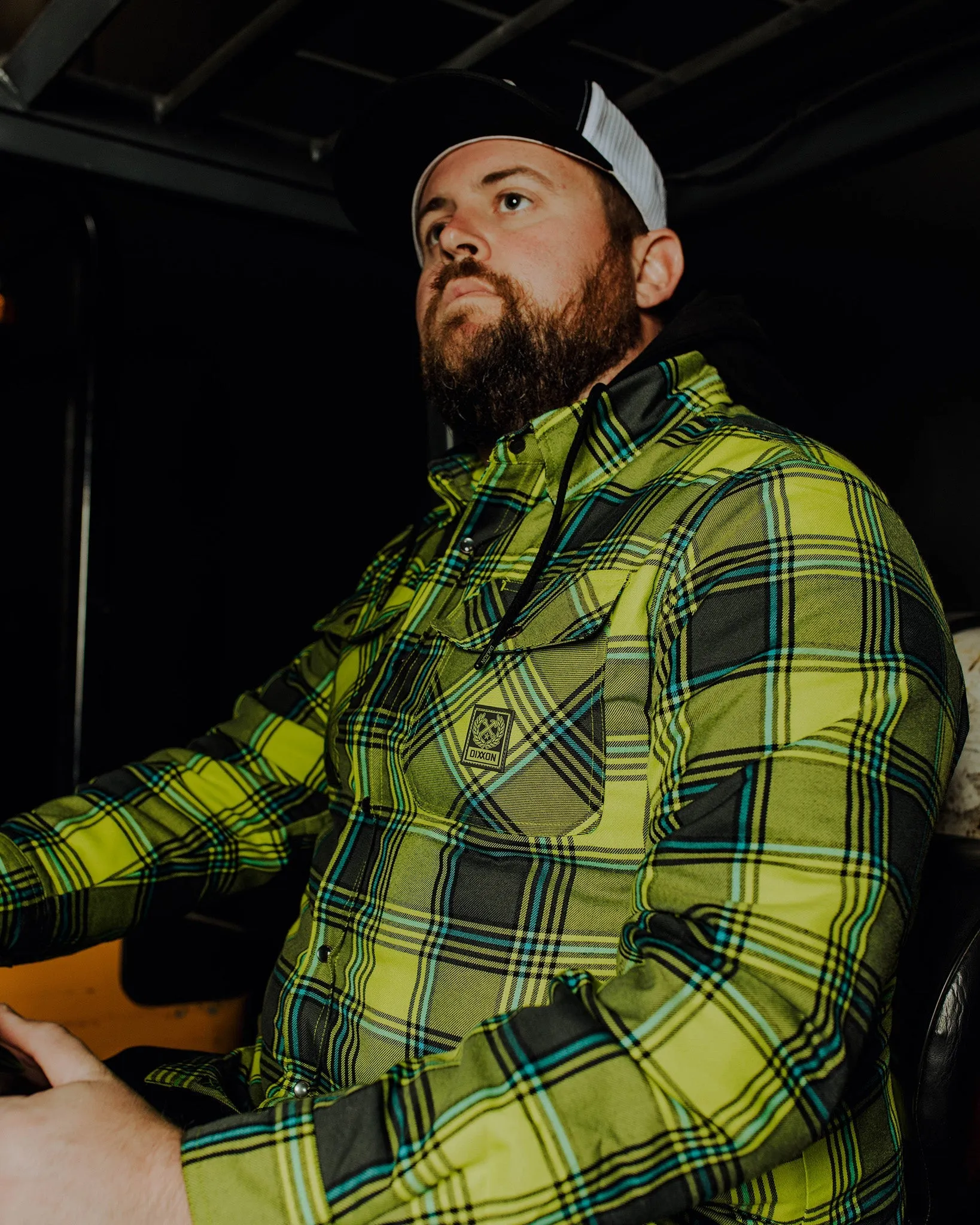 Jobsite Hooded Flannel Jacket