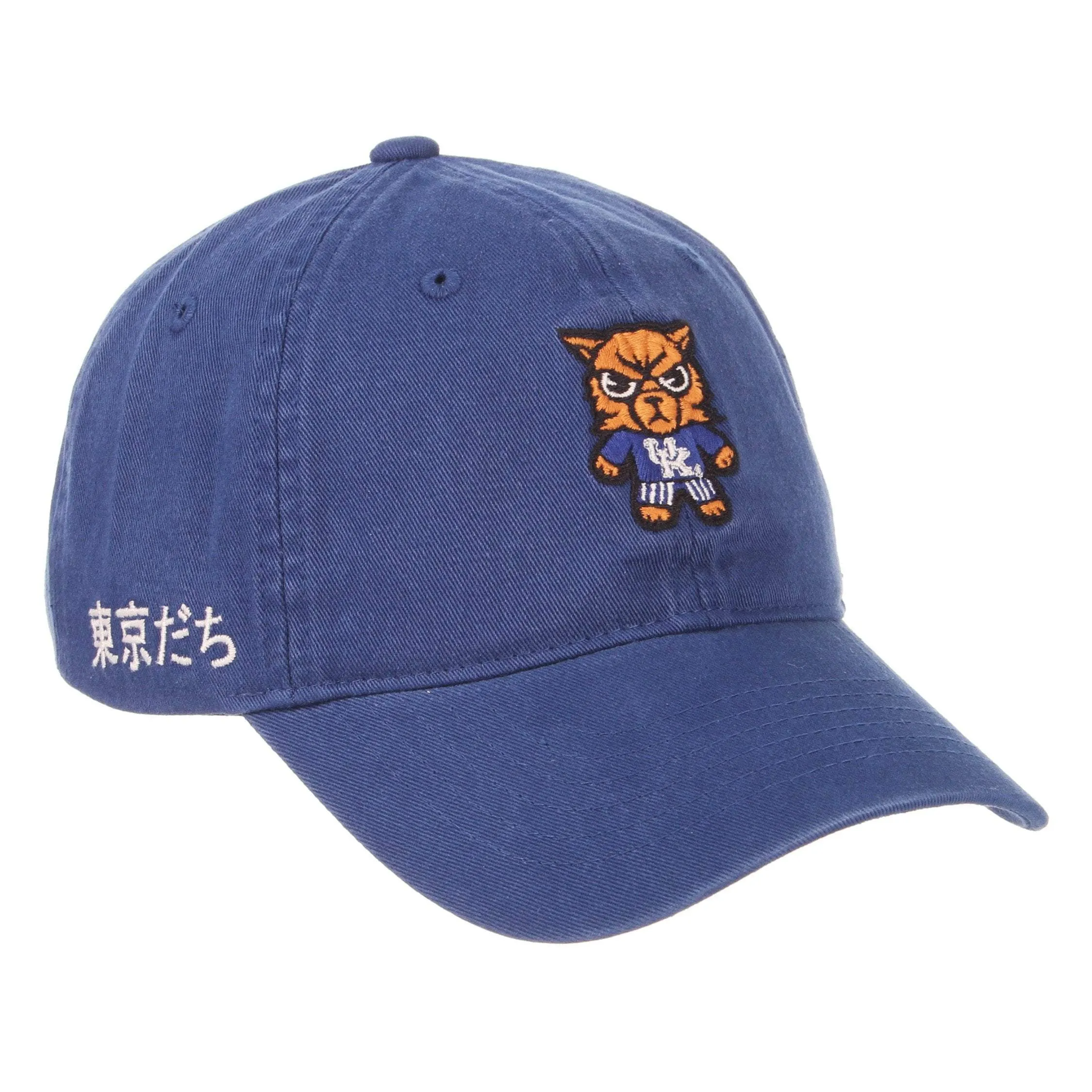 Kentucky Wildcats Zephyr Tokyodachi Shibuya Royal Blue Adj. Slouch Hat Cap