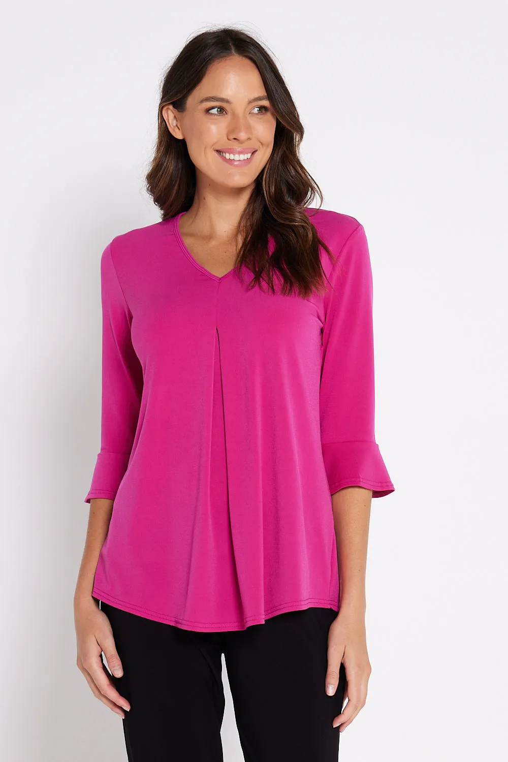 Keswick Top - Hot Pink