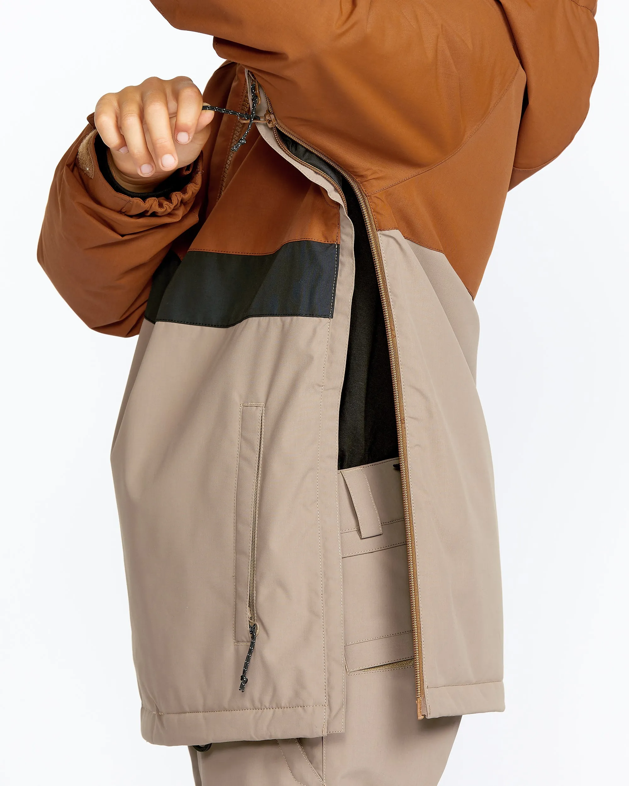 Kids Sluff Insulated Pullover - Caramel