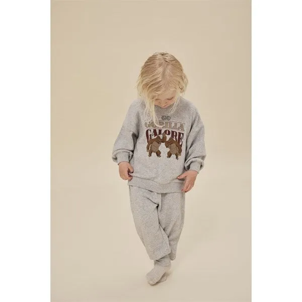 Konges Sløjd Grey Melange Loupy Lou Sweatpants