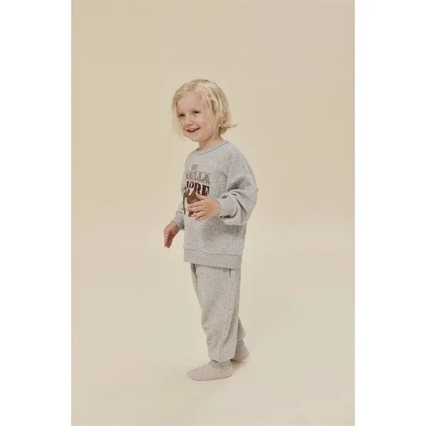 Konges Sløjd Grey Melange Loupy Lou Sweatpants