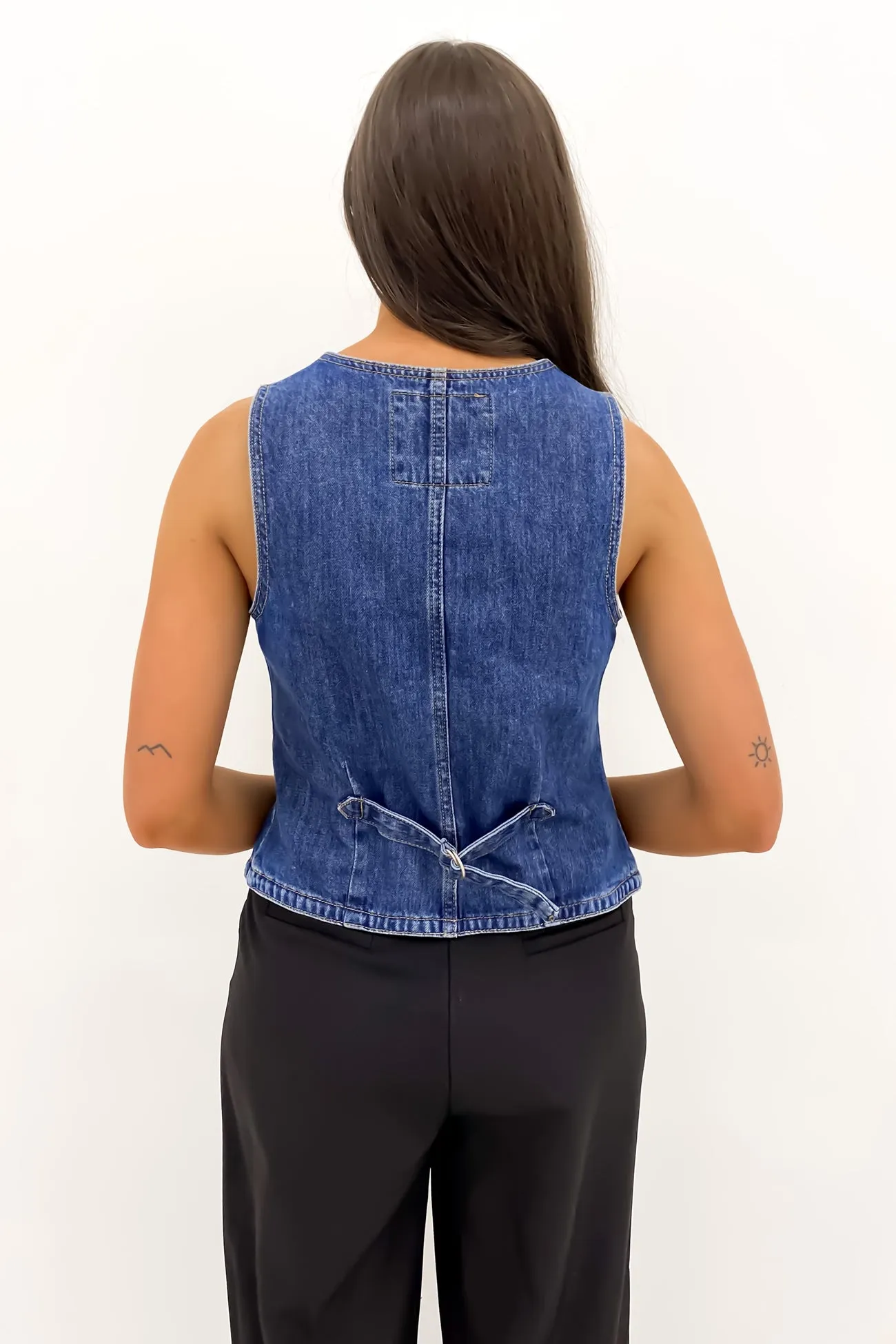 Korbin Vest Blue