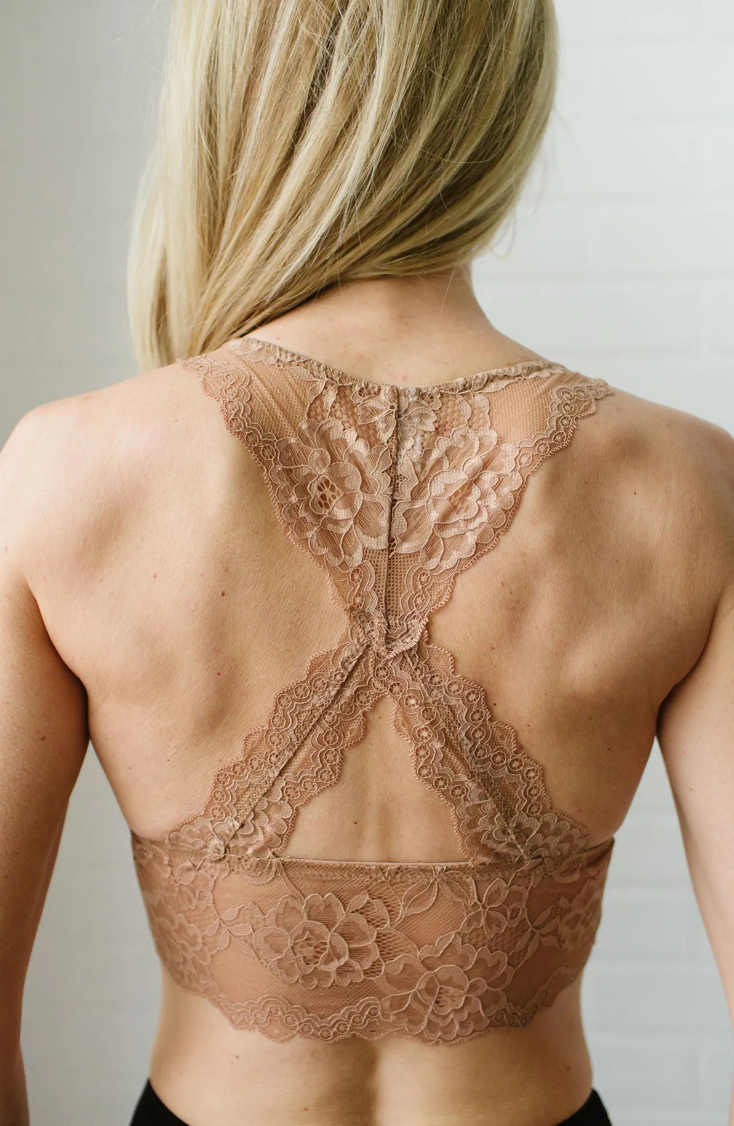 Lace Racerback Bralette FINAL SALE