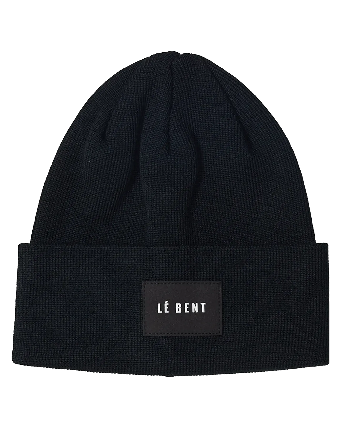 Le Bent The Staple Mid Profile Beanie - Black