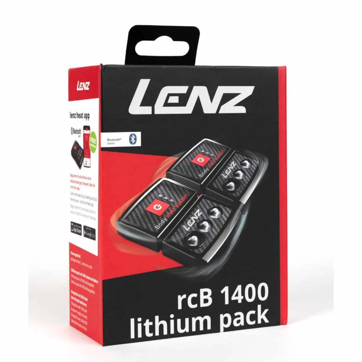 Lenz Heat Socks 4.1 Toe Cap with rcB 1400 Batteries