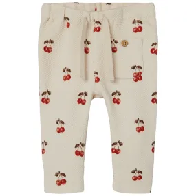 Lil'Atelier Whitecap Gray Cherries Ronja Sweatpants