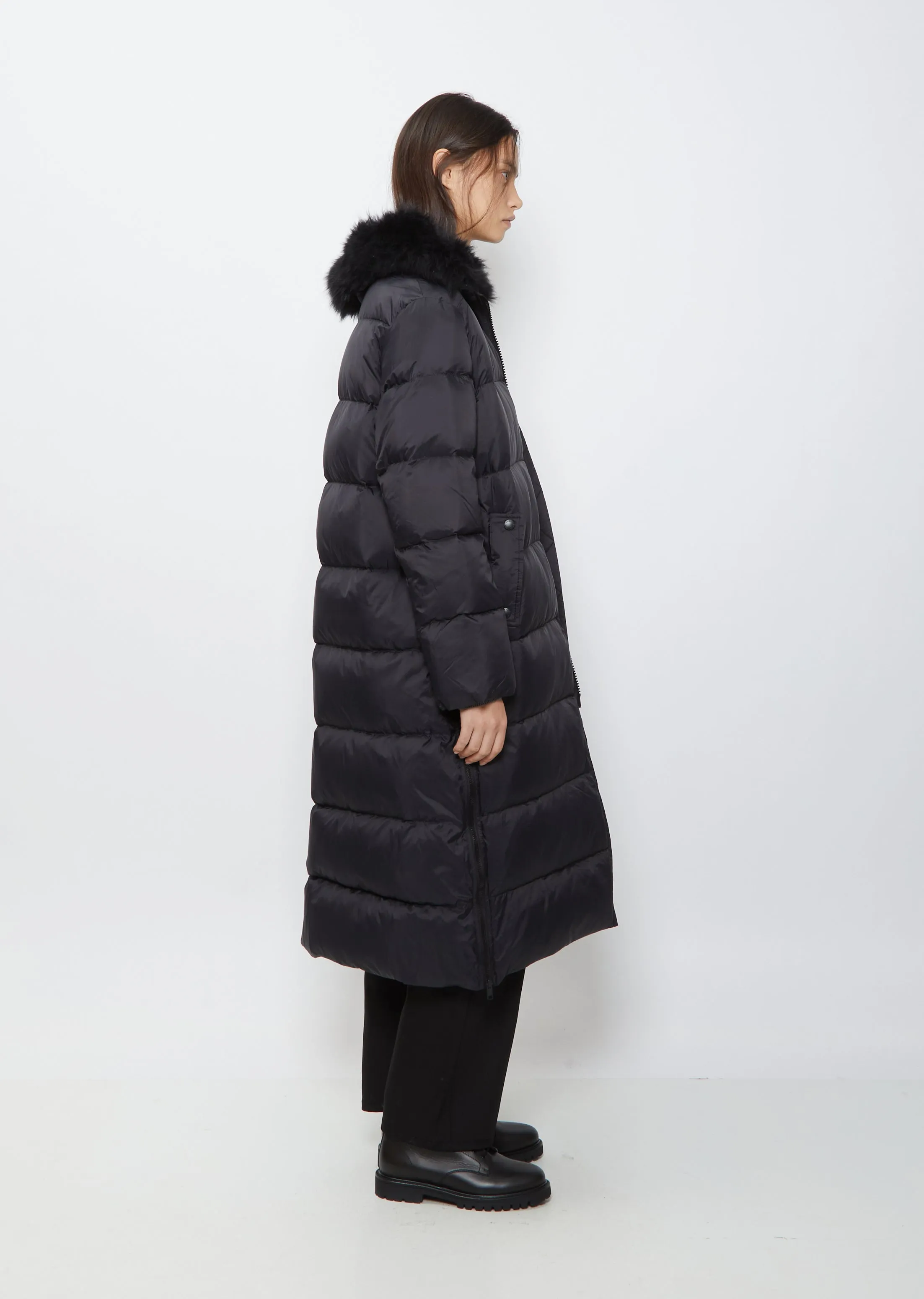 Long Down Puffer Coat