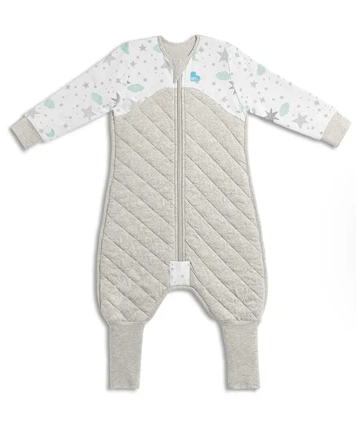 Love to Dream - Sleep Suit 3.5 TOG - White and Mint