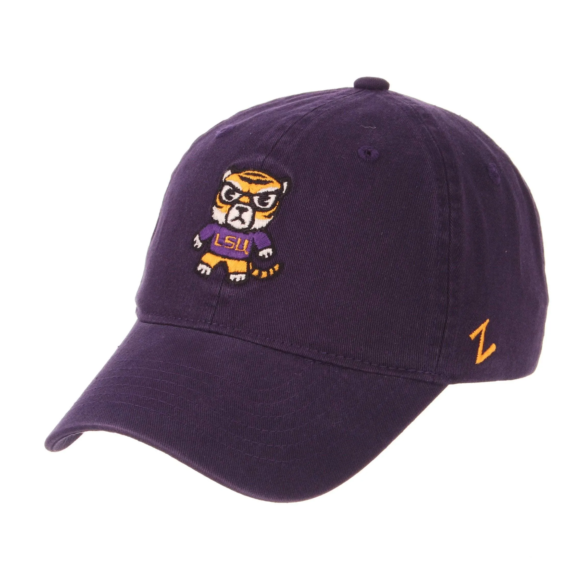 LSU Tigers Zephyr Tokyodachi Shibuya Purple Adj. Slouch Hat Cap