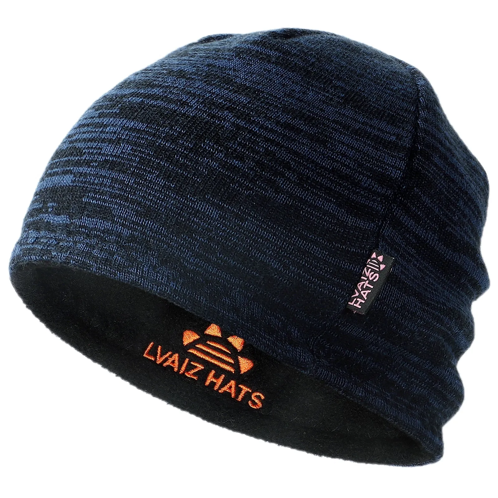 Lvaiz Toddler Winter Fleece Lined Beanie Hats for Boys Girls