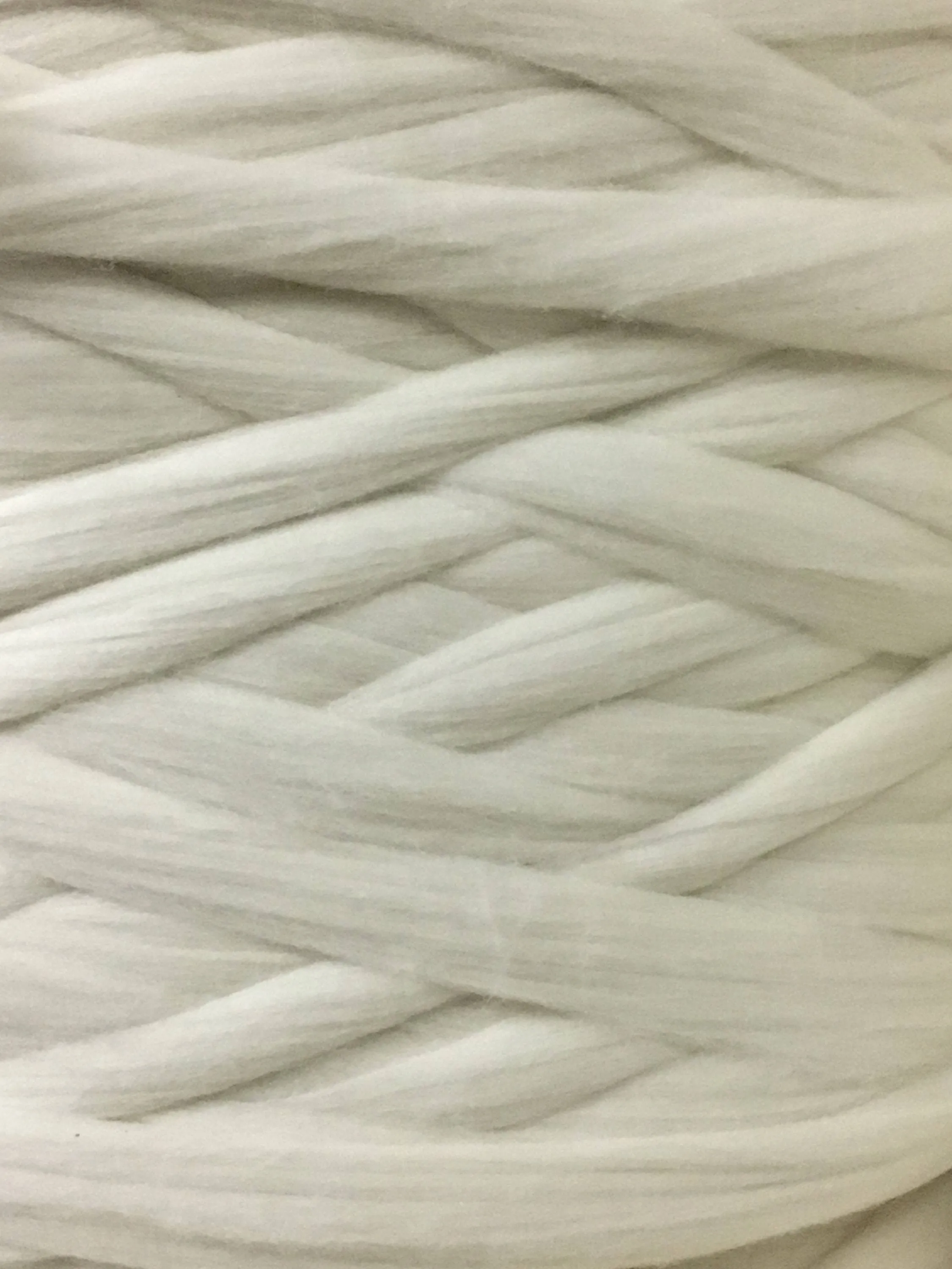 Make Chunky Knit Blanket Wool Roving Top Yarm  8 lbs Pounds White DIY Roving Fiber Spinning, Make Your Own- chunky yarn , knitting yarn,