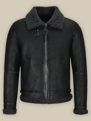 Men's B3 Air Force Shearling Leather Jacket