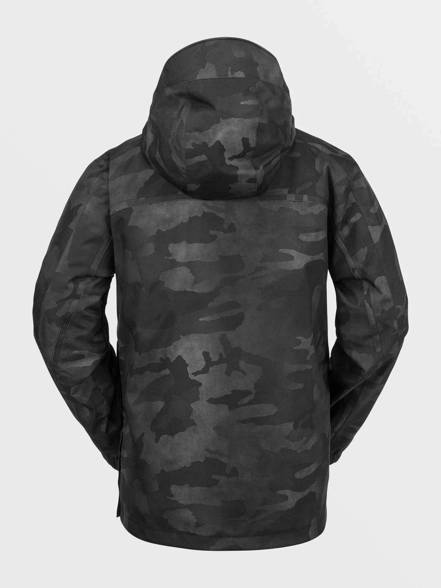 Mens Brighton Pullover Jacket - Black Camo