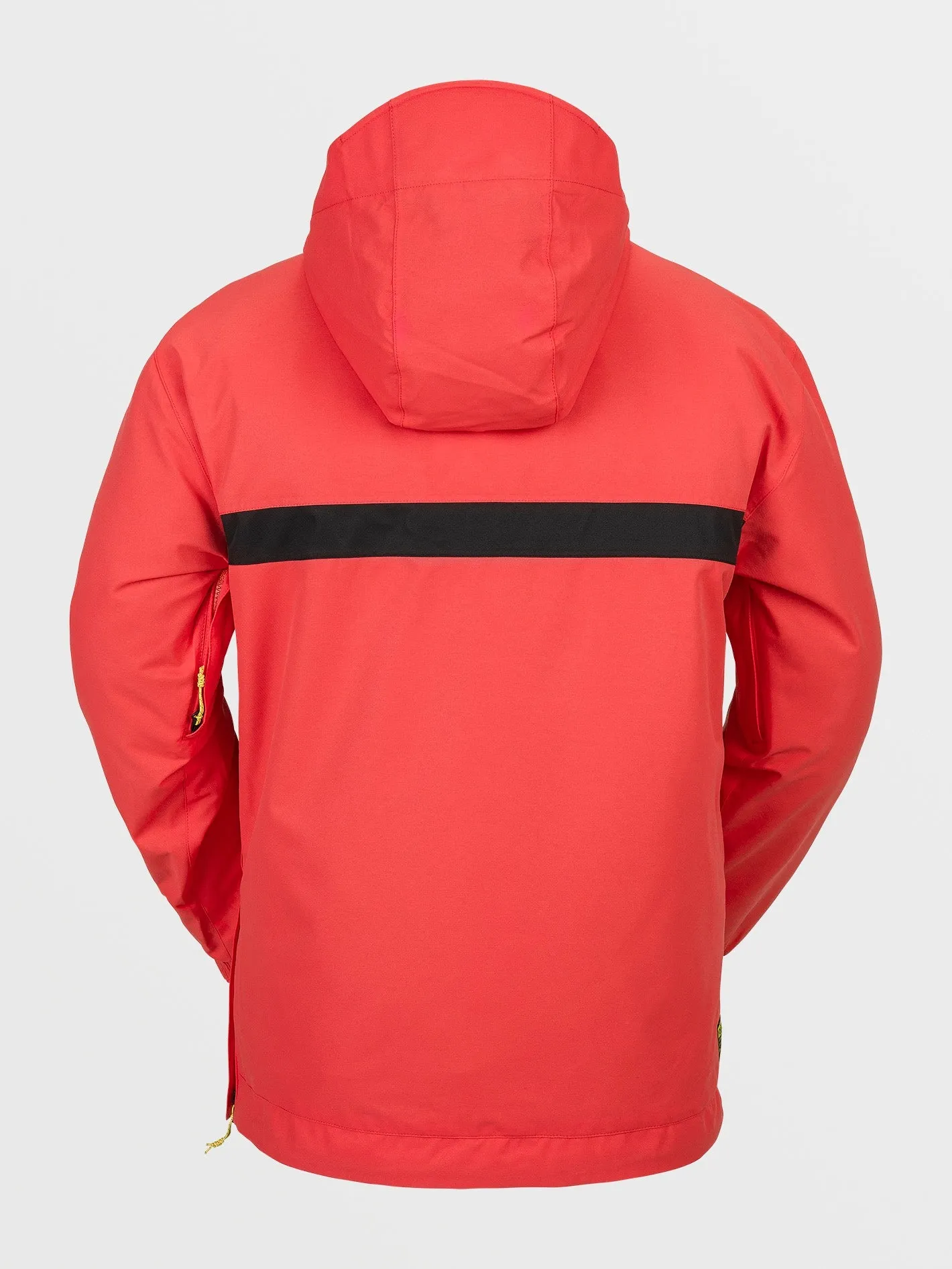 Mens Longo Pullover Jacket - Orange