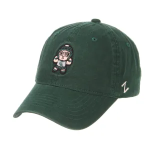 Michigan State Spartans Zephyr Tokyodachi Shibuya Dark Green Adj. Slouch Hat Cap