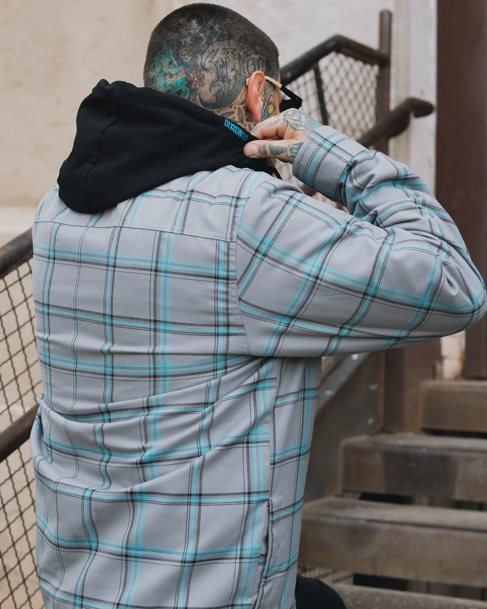 Midtown Hooded Flannel Jacket