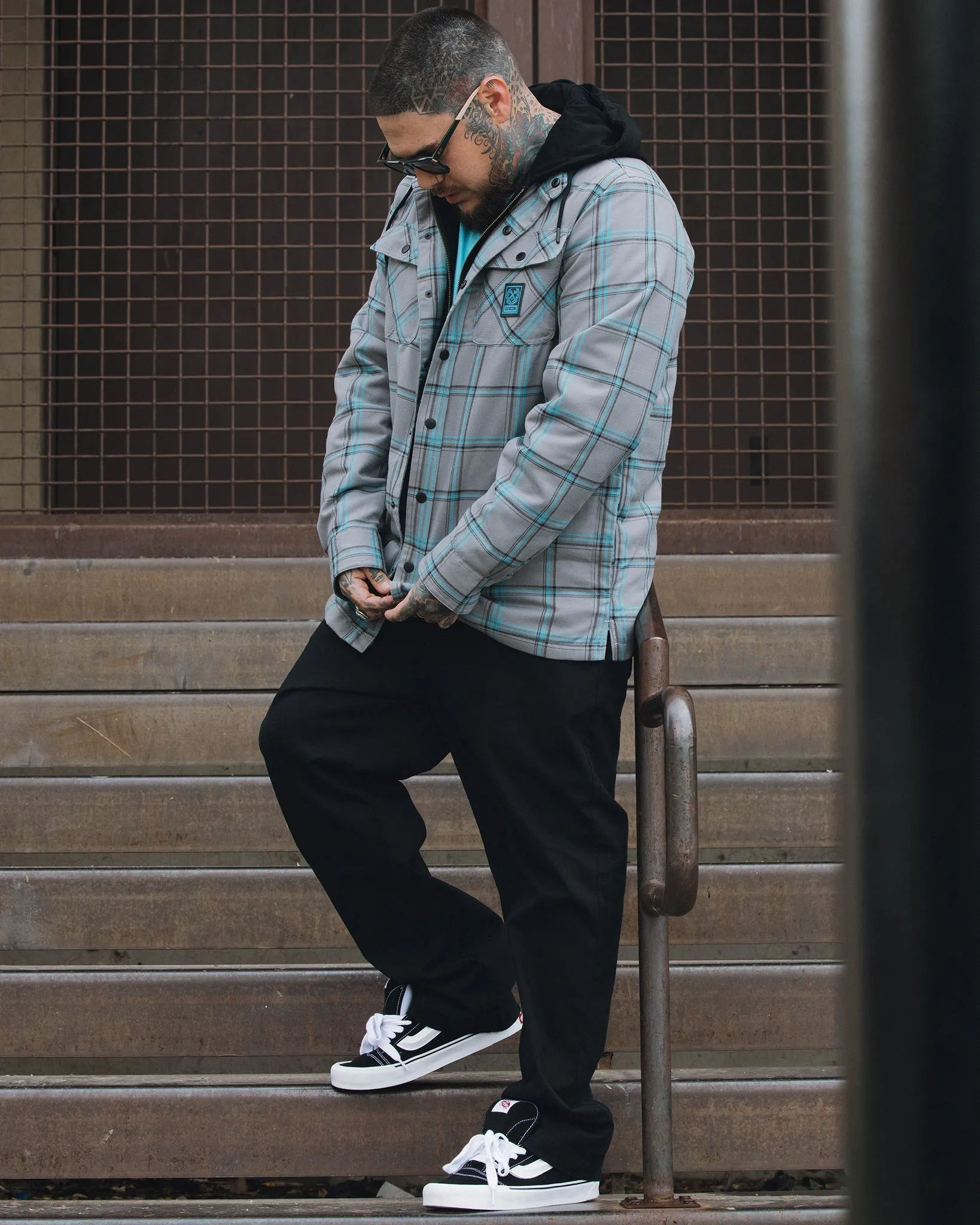 Midtown Hooded Flannel Jacket