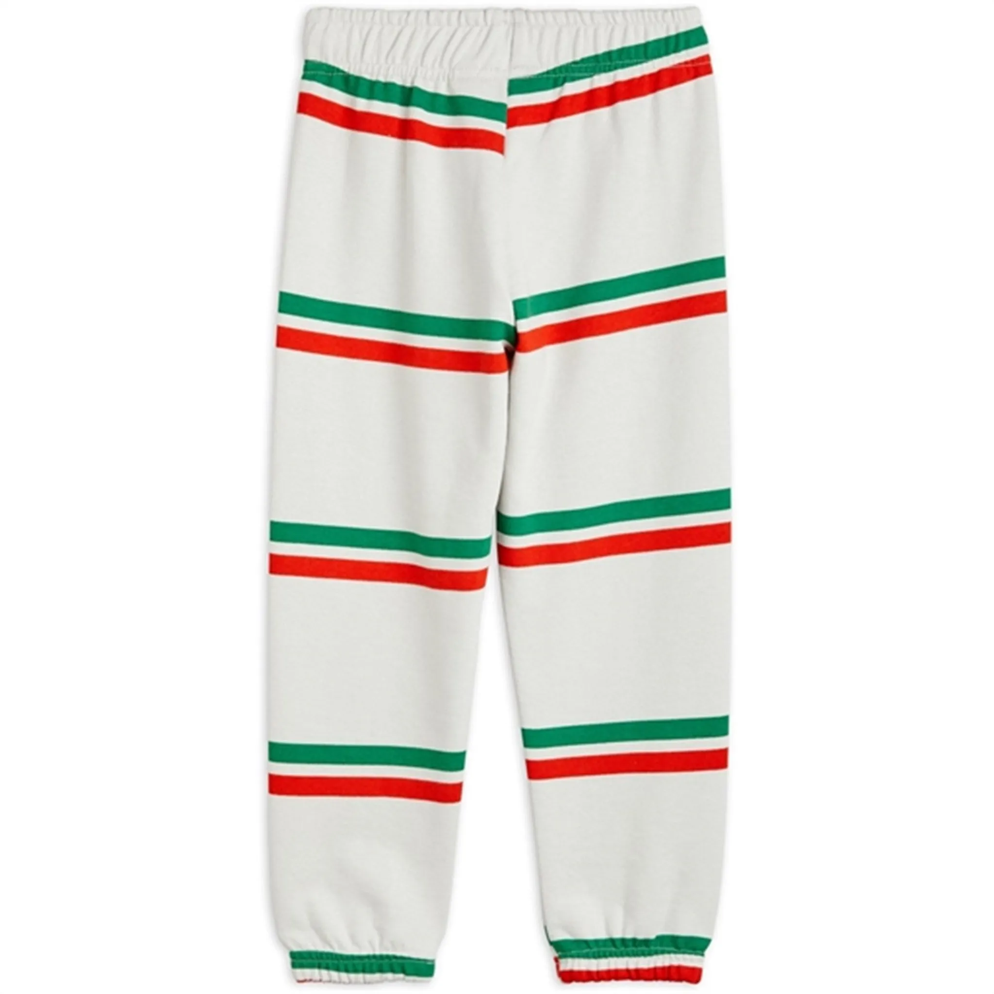 Mini Rodini Aop Sweatpants Grey Stripe