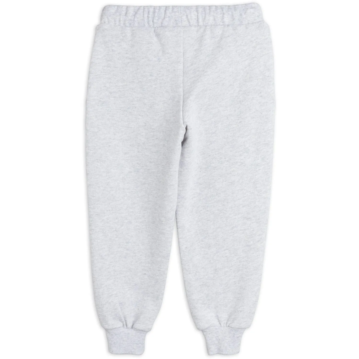 Mini Rodini Grey melange Parrot Embroidery Sweatpants