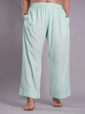 Mint Palazzo Pants