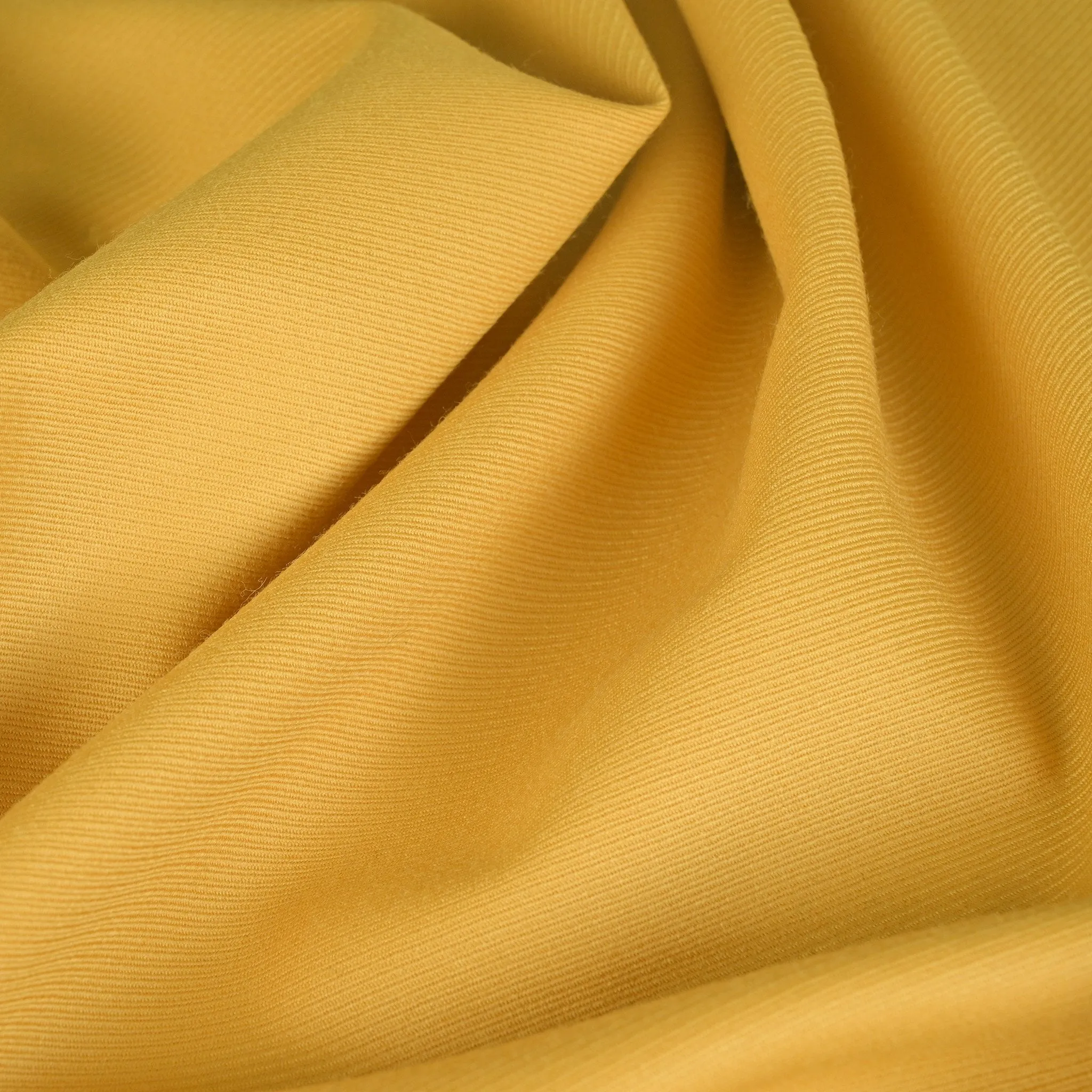 Mustard Yellow Twill Fabric 8886