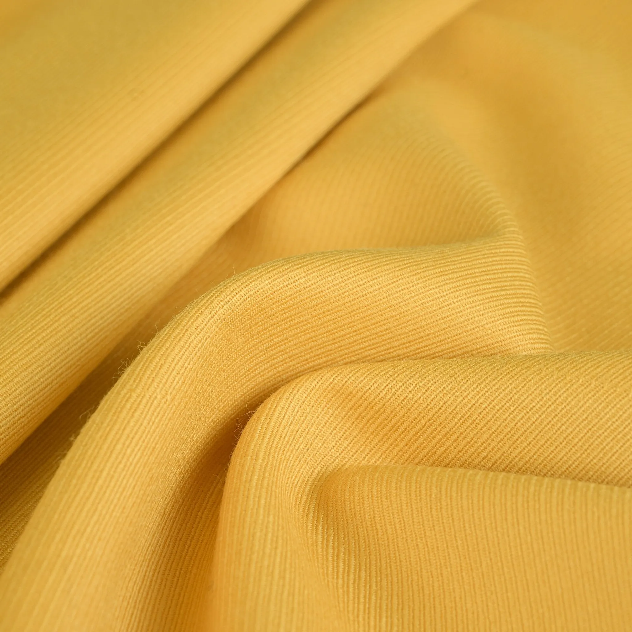 Mustard Yellow Twill Fabric 8886