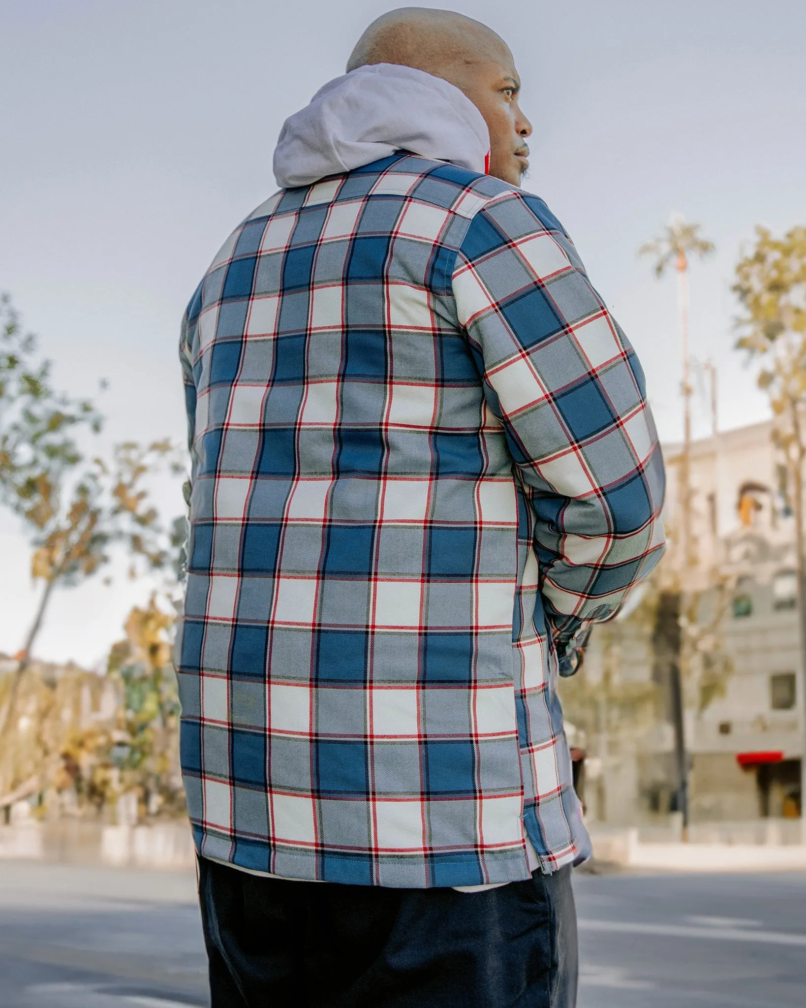 Neighborhood Hooded Flannel Jacket