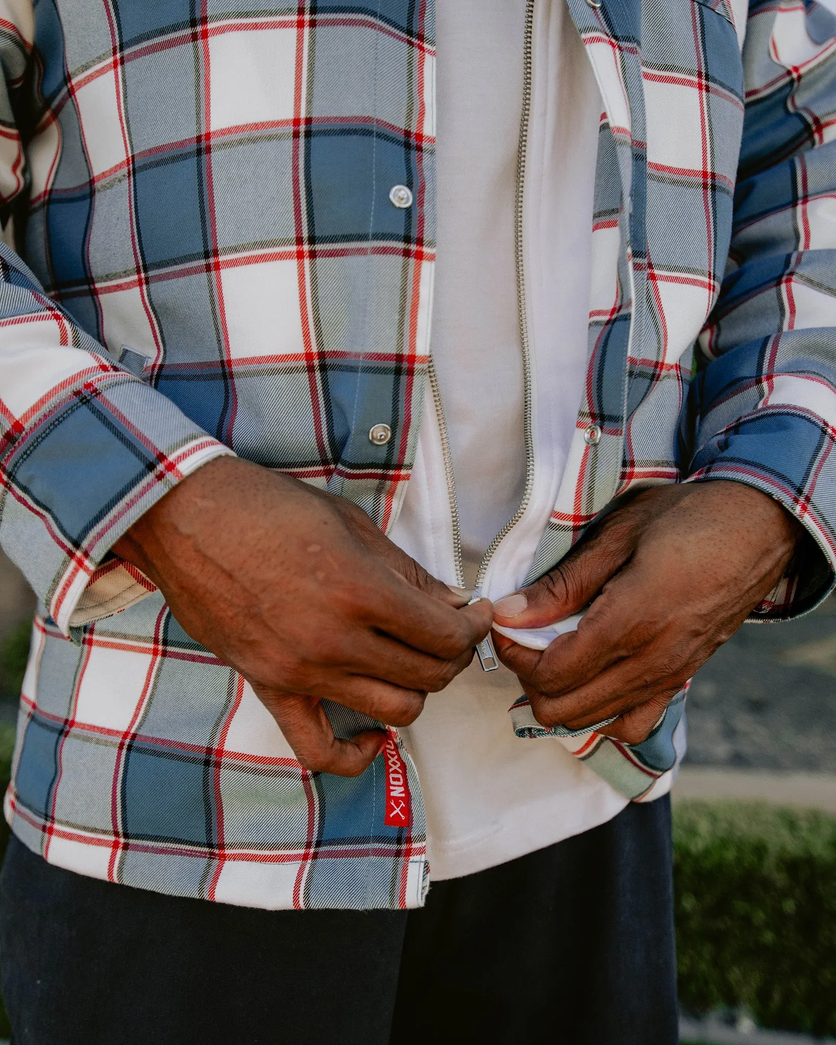 Neighborhood Hooded Flannel Jacket