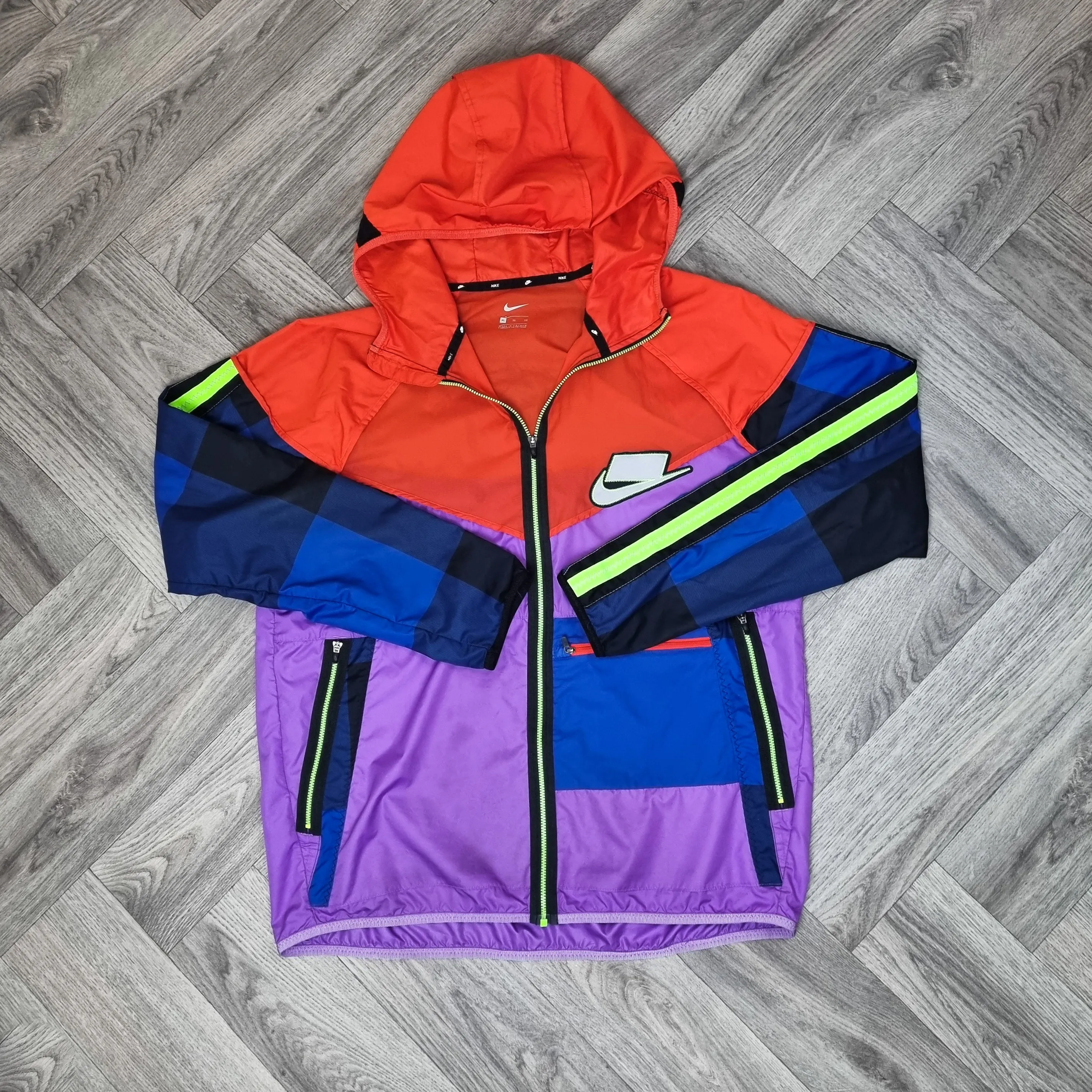 Nike Patchwork Wildrun Windrunner Purple 'Meekz' Jacket