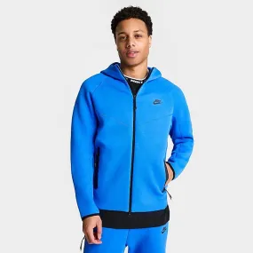 Nike Sportswear Tech Fleece Windrunner - LIGHT PHOTO-BLUE/BLACK