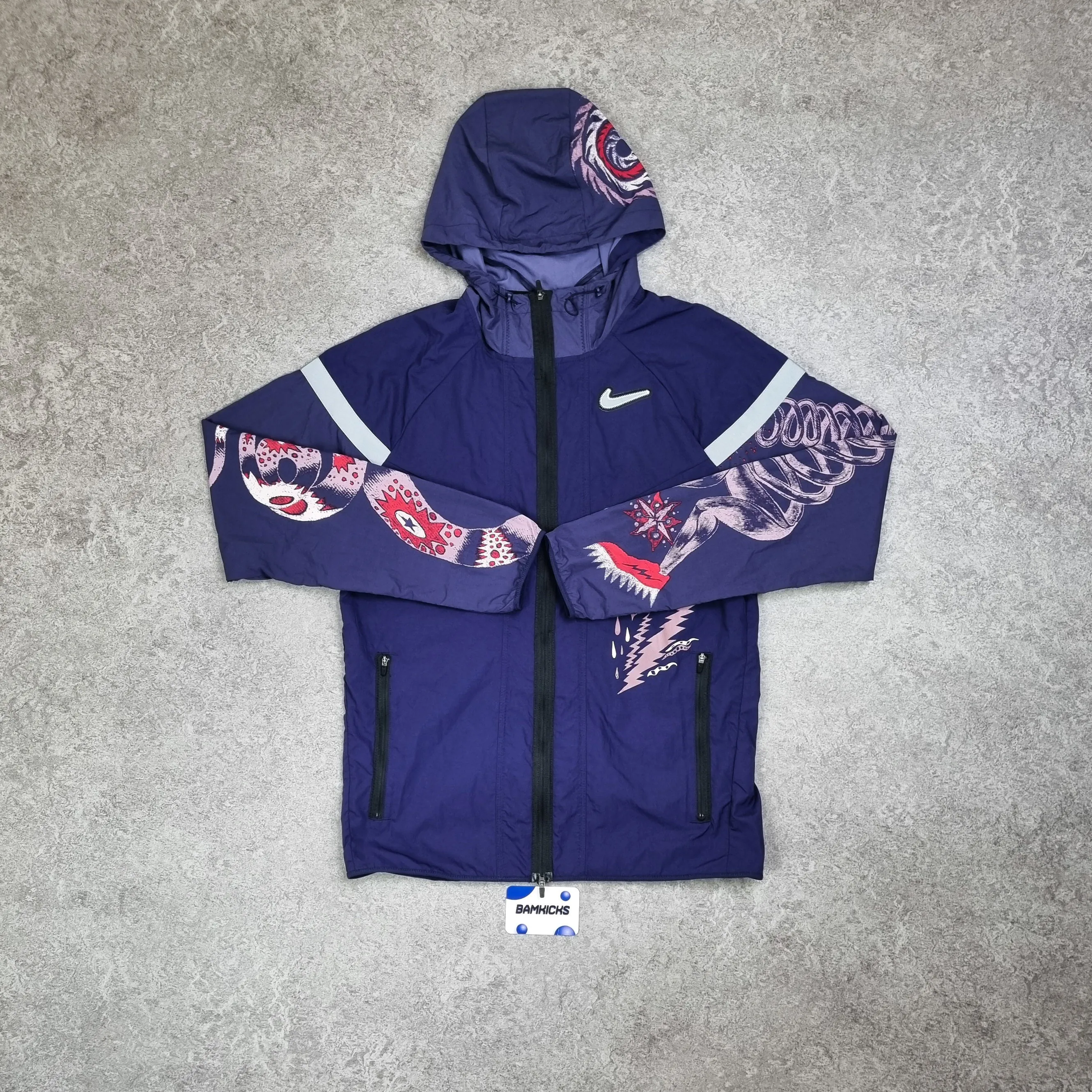 Nike Wildrun Dragon Windrunner & Short Set Purple