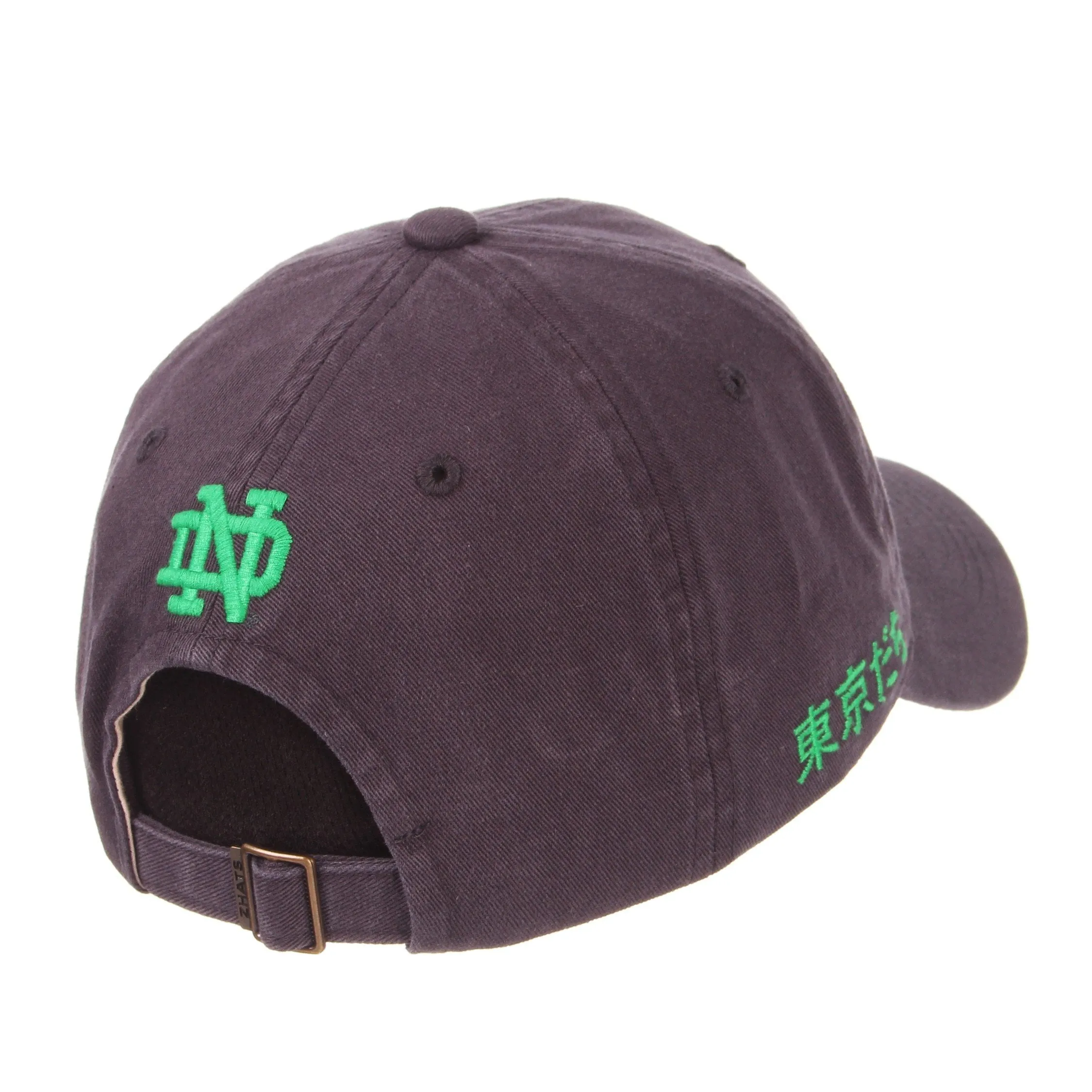 Notre Dame Fighting Irish Zephyr Tokyodachi Shibuya Navy Adj. Slouch Hat Cap