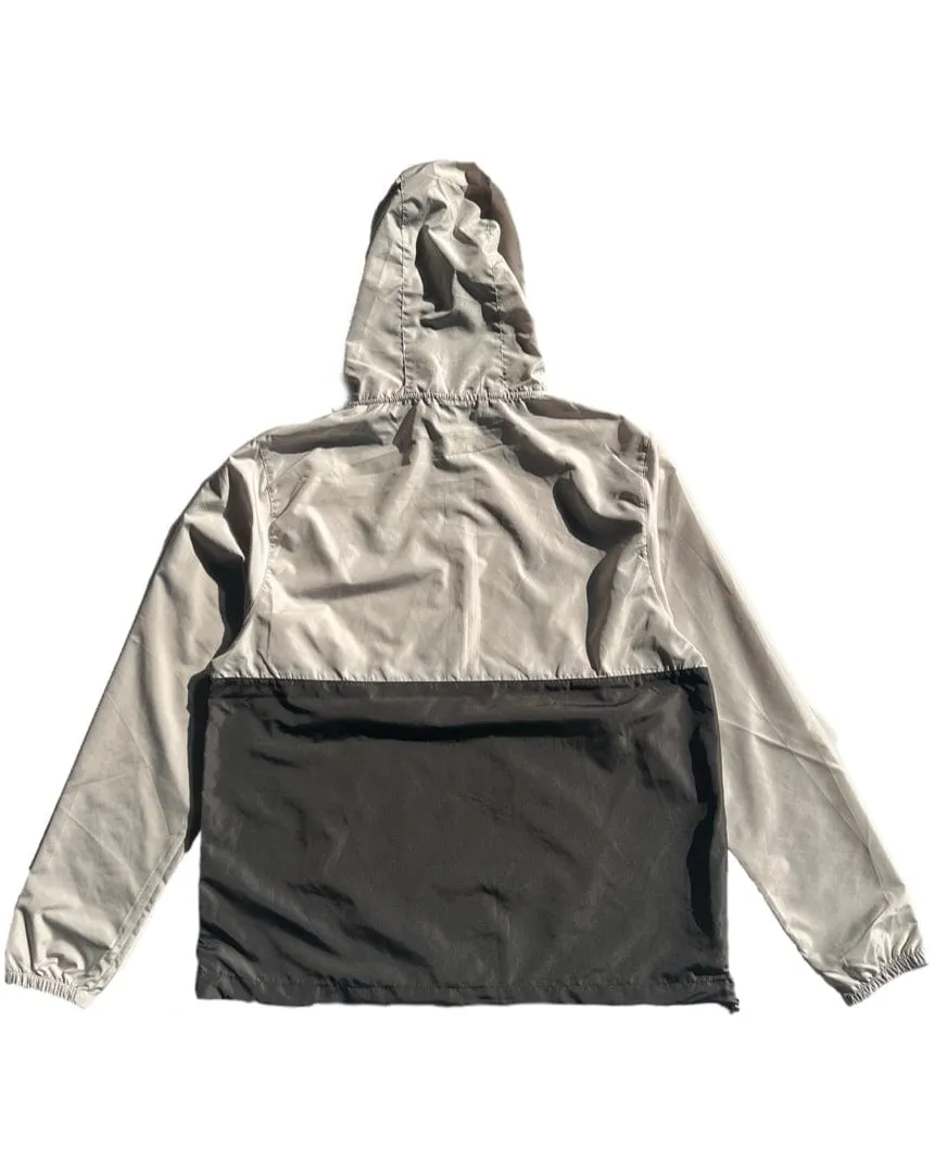 Overload Anorak Pullover Half Zip Windbreaker Smoke / Graphite