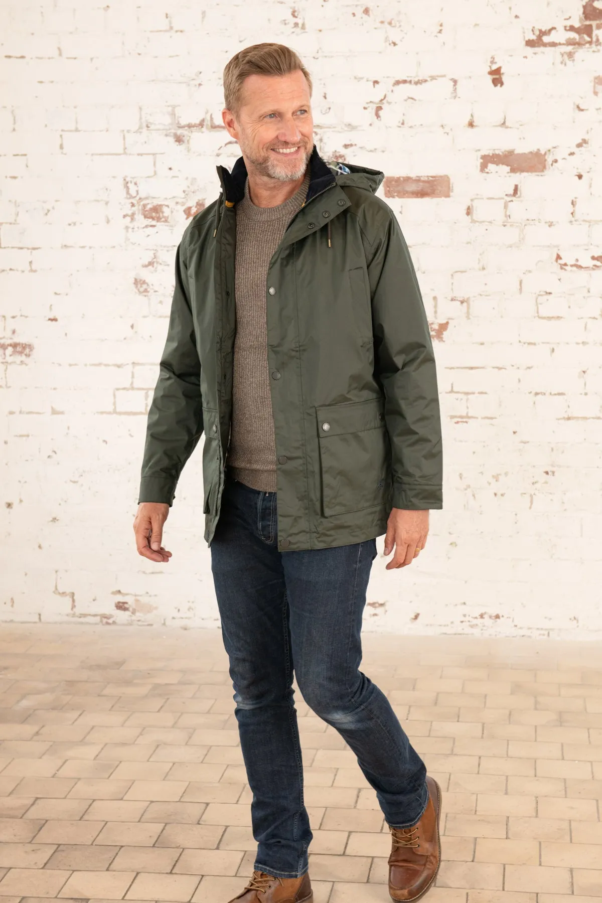 Oxford Raincoat - Hunter Green